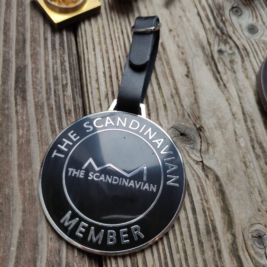 The Scandinavian golf bag tag by clubtags