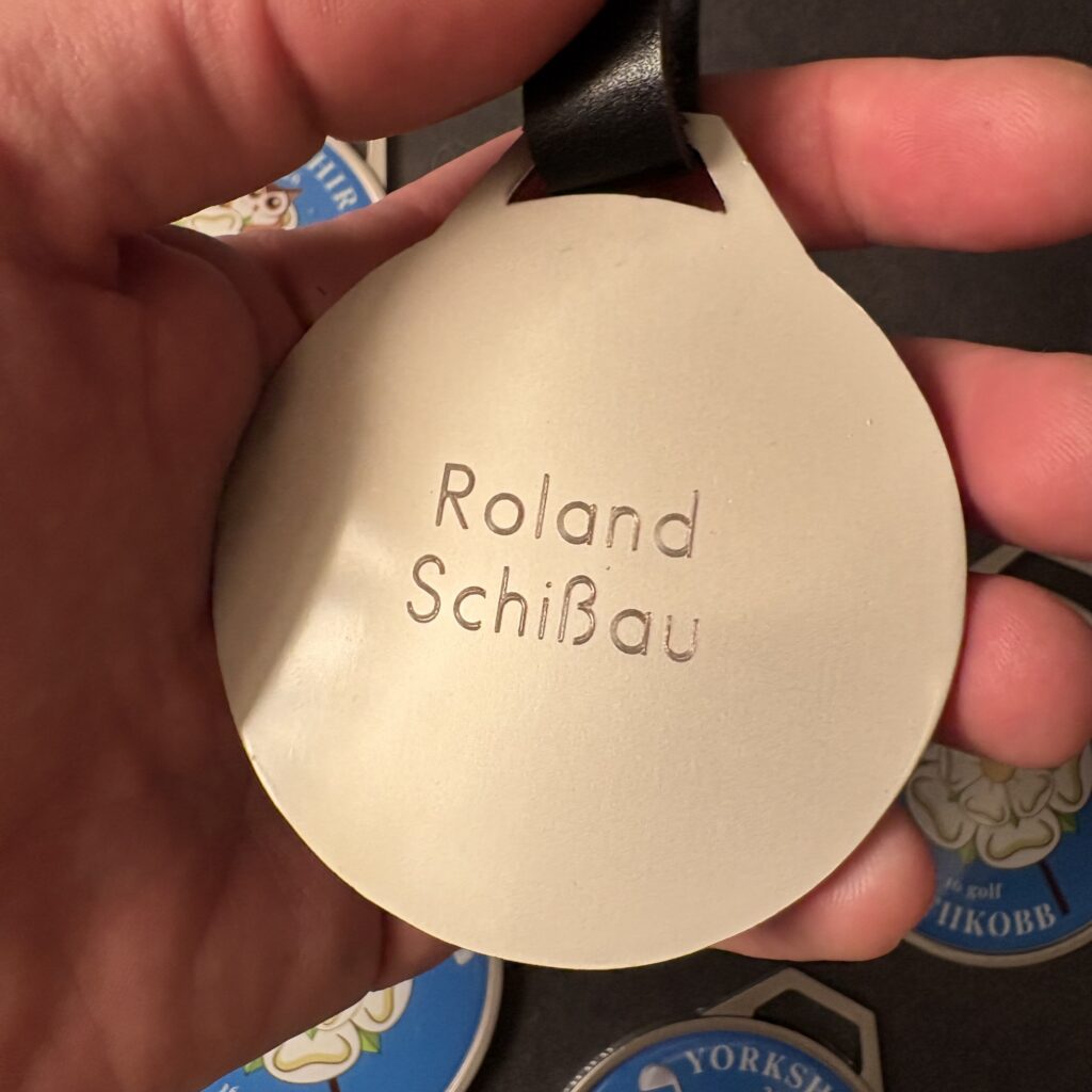 Namensgravur auf Golfbagtags